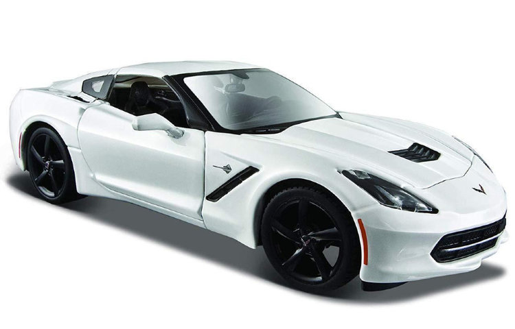 Maisto 1:24 - Corvette Stingray Coupe 2014 - Белый