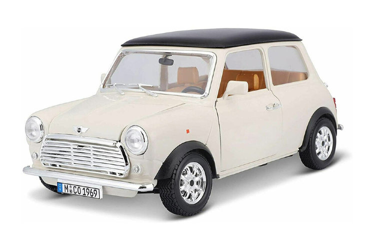 Bburago 1:18 - Mini Cooper 1969 - Бежевый