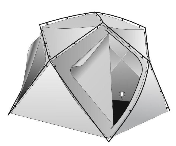 Лотос - Внутренний тент - Лотос Куб 4 - Легкий