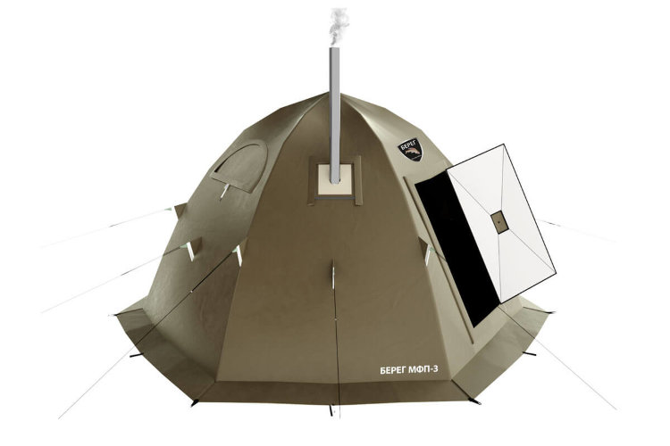 Берег - Палатка облегченная МФП-3 - Хаки