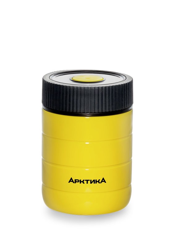 Термос АРКТИКА - Для еды - 0.5 литра - жёлтый