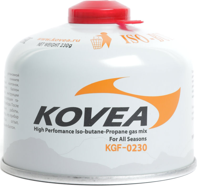 Kovea - Баллон газовый - Screw type gas - 230 гр - Резьбовой