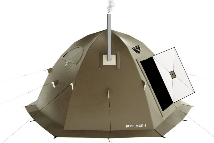 Берег - Палатка облегченная МФП-5 - Хаки