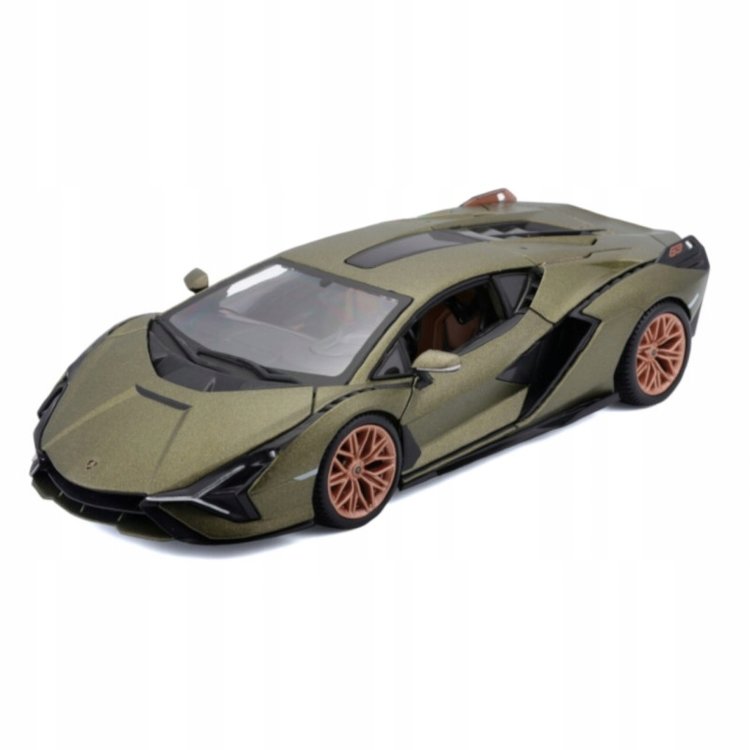 BBurago 1:24 - Lamborghini Sian FKP 37 - Зелёный