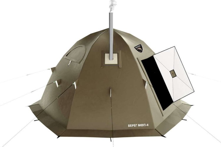 Берег - Палатка облегченная МФП-4 - Хаки
